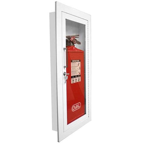 activar steel white painted fire-rated fire extinguisher cabinet|SUBMITTAL: AMBASSADOR™ STEEL FIRE .